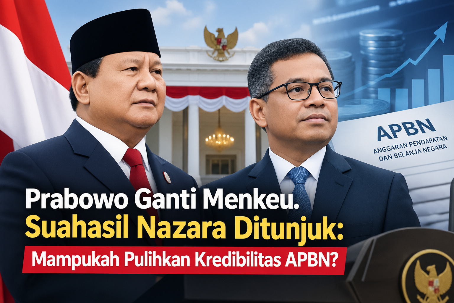 Prabowo Ganti Menkeu, Suahasil Nazara Ditunjuk: Mampukah Pulihkan Kredibilitas APBN?